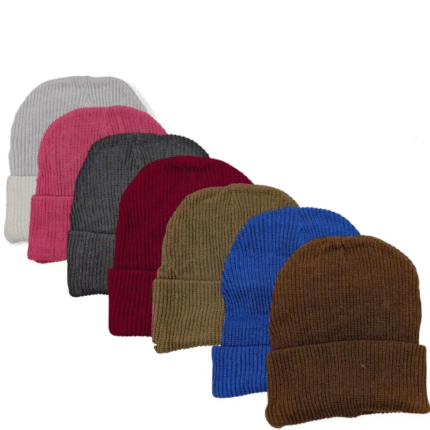 Soft Wool Beanie with Cotton Lining for Comfort